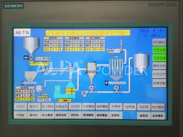 Continuous coating process - ALPA Powder Technology